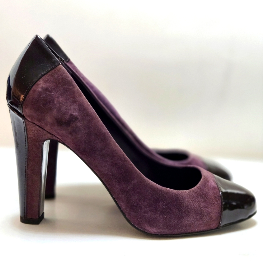 Lauren Ralph Lauren purple heels pumps size 8.5B